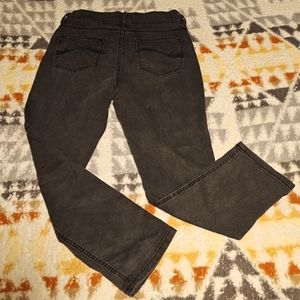 Lee Easy Fit faded black jeans, Sz 15 Juniors